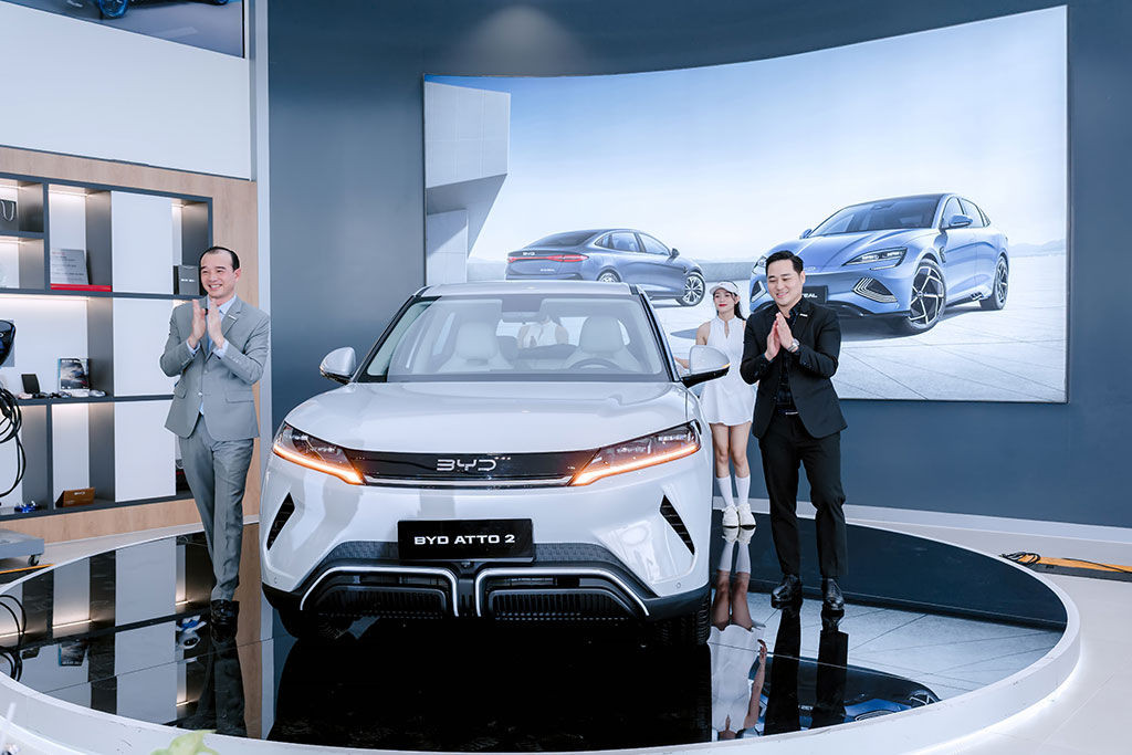 Xe BYD ATTO 2: Nội thất và tính năng tiện nghi